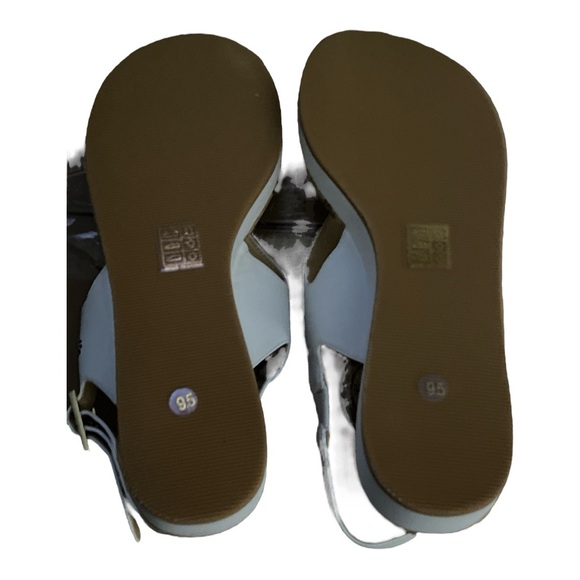 Jack Rodger’s Gwen White Flat Sandal Size 9.5 M Brand New - Picture 6 of 7